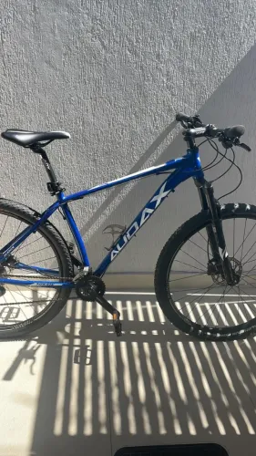 Audax Havok NX A Aro 29 (Tam 19) 2021 Azul Metálico + Kit Pneus Michelin XC