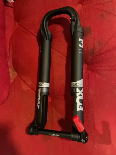 Lower leg suspensão fox 32 Preta 15x110 Boost Retentores, Casquilho Completa