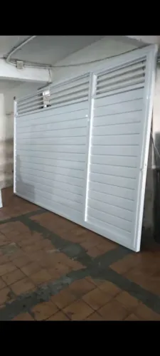 Portão de alumínio 