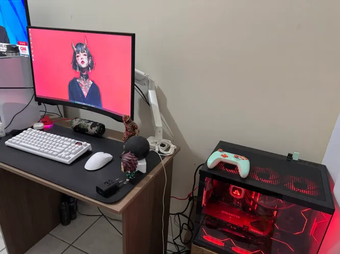 PC gamer Desktop 24gb - R5 5600x - RX7600 8gb