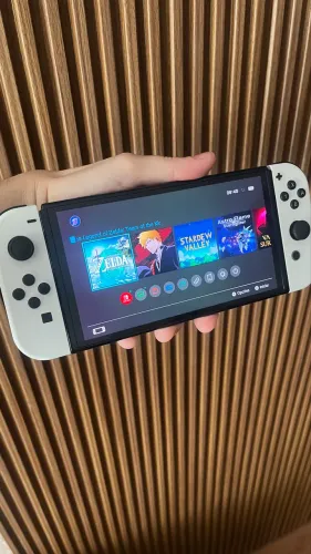 Nintendo swith oled branco