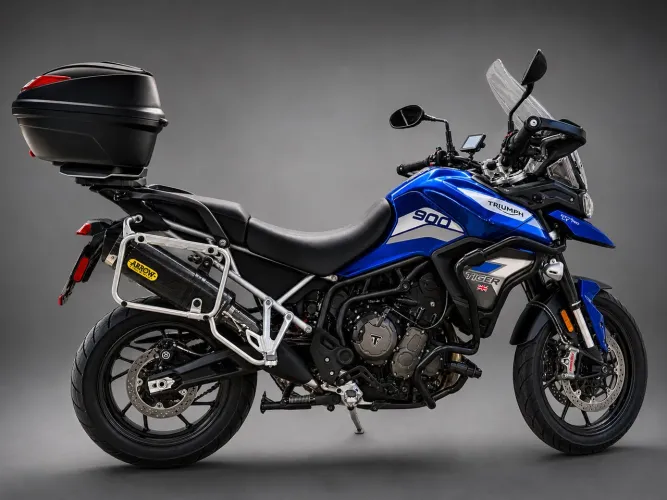 Vendo Tiger 900 gt pro azul 22/23 - excelente estado