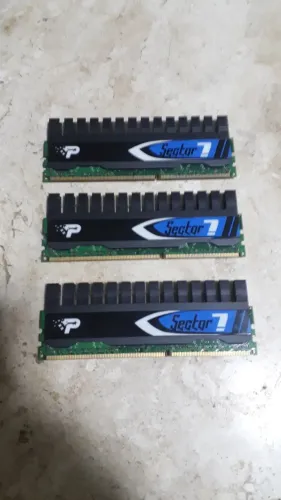 Kit de memória RAM de 6 GB Patriot Viper II