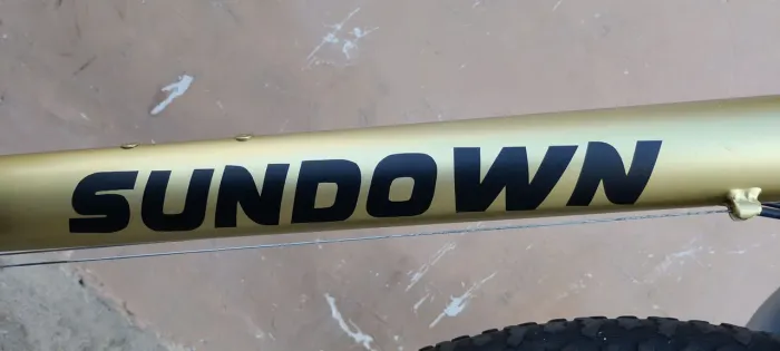 BICICLETA SUNDOWN ANOS 2000 EM ALUMÍNIO