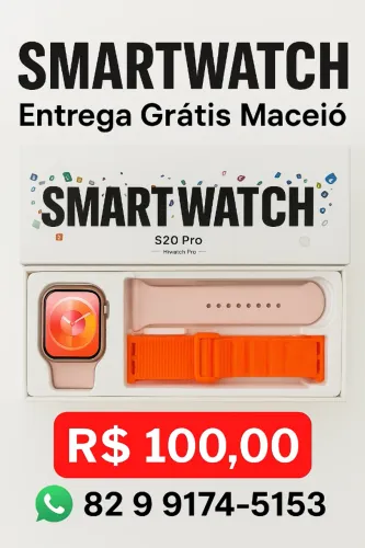 Smartwatch S2 Ultra com pulseira extra 