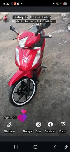 Moto tem conversa no preço pois tem uma multa