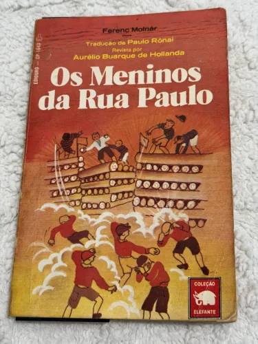 Livro os meninos da rua Paulo Ferenc Molnar