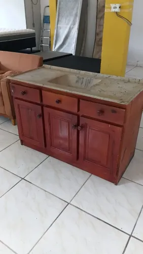 Balcão e pia