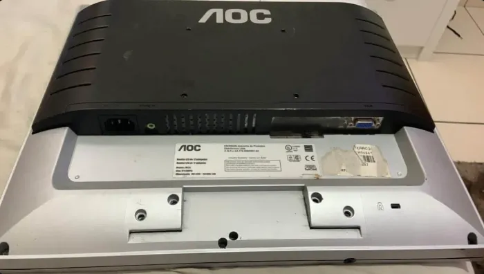 Monitor AOC preto 