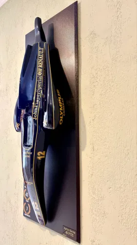 Quadro decorativo Fórmula 1 Ayrton Senna Lotus 