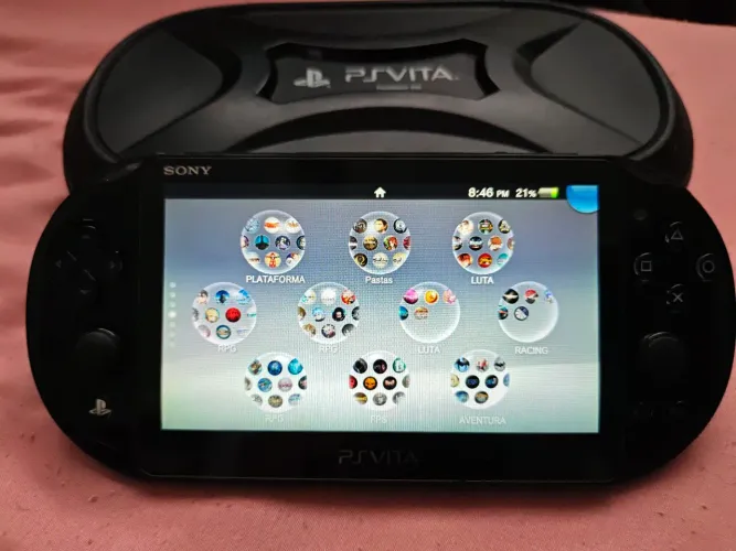 Ps vita slim desbloqueado 512gb