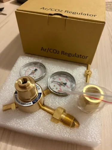 Regulador de Pressão Ar/CO2 - Novo (Zero na Caixa)