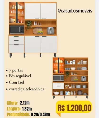 Armário Murano 1.82m