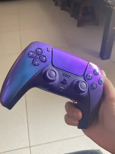 Controle Chroma DualSense roxo