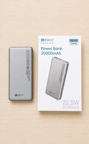 Carregador Portatil Hrebos 20.000ah