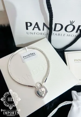 Pulseira Pandora promessas de amor