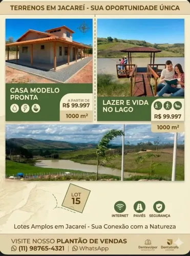 terreno a venda em Jacareí