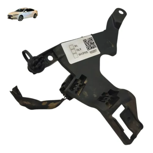 Suporte conector sensor abs dianteiro direito ford 2017