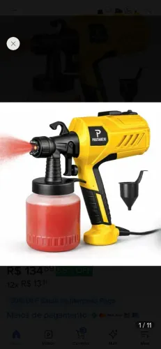 Pistola de pintura