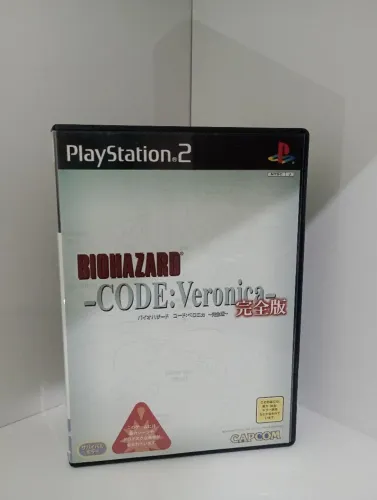 RESIDENT EVIL BIOHAZARD CODE VERONICA ORIGINAL JAPONÊS COMPLETO