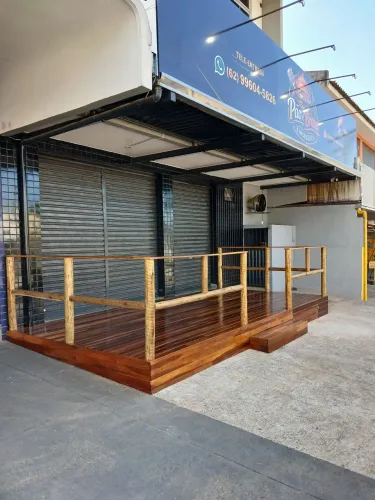 Deck em madeira 