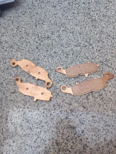 Pastilha de freio sinterizada er6n kawasaki