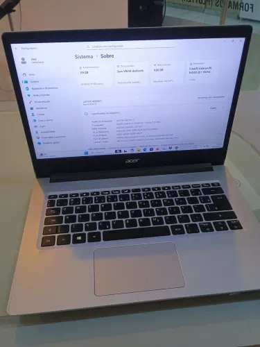 Notebook com garantia Acer