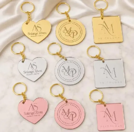 CHAVEIRO PERSONALIZADO COM SUA LOGO