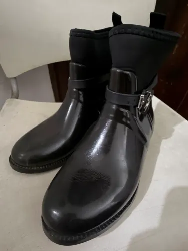 Bota Michael Kors Original Preta Couro (Tamanho 37 BR)