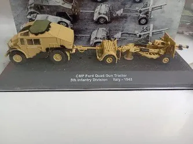 Miniatura CMP Ford Quad Gun Tractor Italy 1943