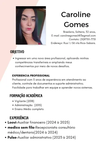 Vagas de emprego