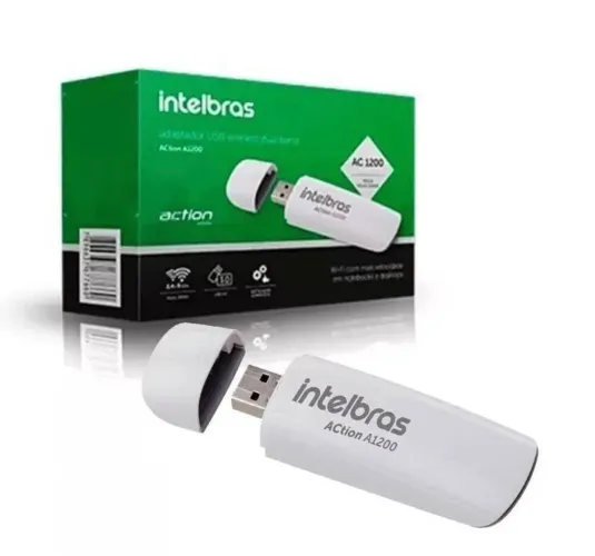 Adaptador USB Wireless Intelbras Action A1200