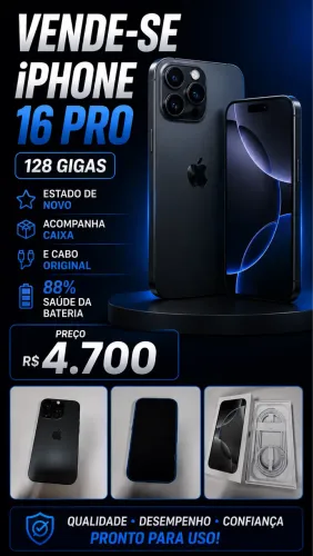 iPhone 16 pro 128 gigas