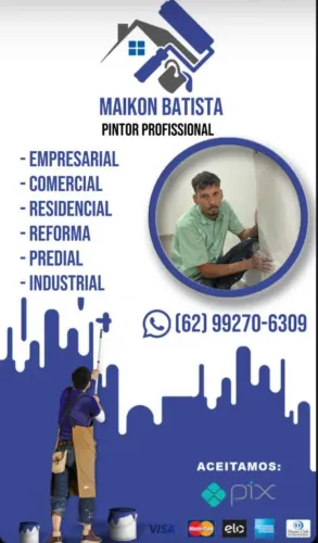 Pintura residencial e comercial