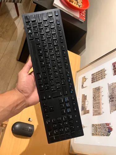 Mouse e teclado sem fio DELL