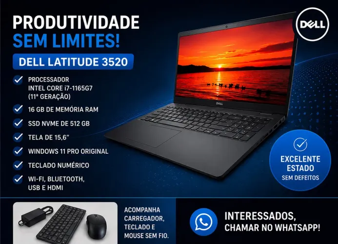 Notebook Dell i7