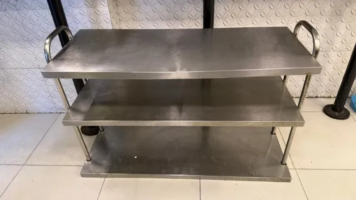 Estante Inox pra Cozinha Industrial