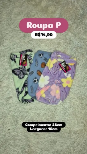 Roupas pet
