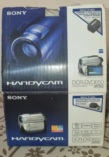 câmera filmadora Sony