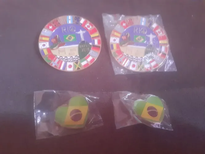 LINDO KIT MEDALHAS OLIMPIADAS RIO 2016 LEIA O ANÚNCIO 
