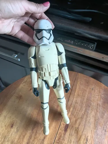 Boneco star Wars. Stormtrooprr da primeira ordem