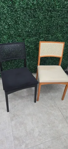 PAR CADEIRA COM PALHINHA BOSSA