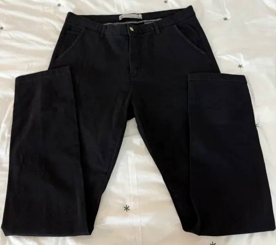 Calça chino preta masculina Reserva tam 44