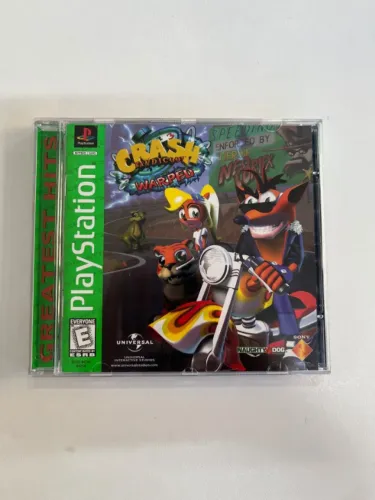 JOGO CRASH BANDICOOT 3 WARPED (GREATEST HITS) SEMINOVO - PS1