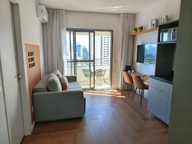 Apartamento com 1 dormitório à venda, 37 m² por R$ 625. - Jardim das Acácias - São Paulo/S