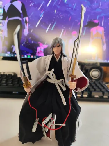 Figure Ukitake Jushiro (Bleach) - Great Toys - Completa na Caixa