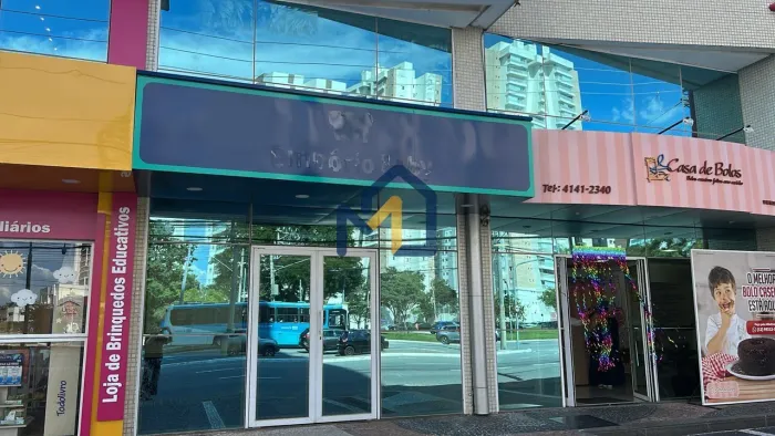 Flat City Hall - Ponto Comercial/Loja para Alugar  67m² com Mezanino e 2 Vagas no City Hal