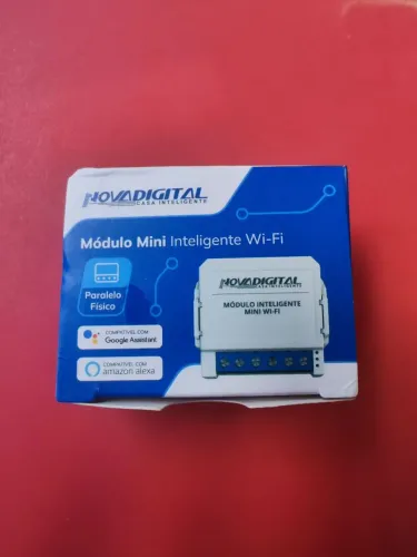 Módulo Inteligente Wi-Fi NovaDigital - 3 Canais (Novo/Na Caixa)
