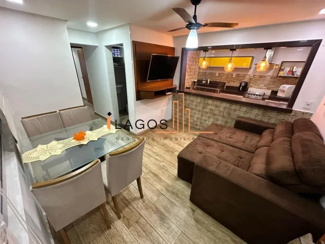 Casa em Condomínio para Venda em Cabo Frio, Parque Burle, 2 dormitórios, 1 suíte, 2 banhei
