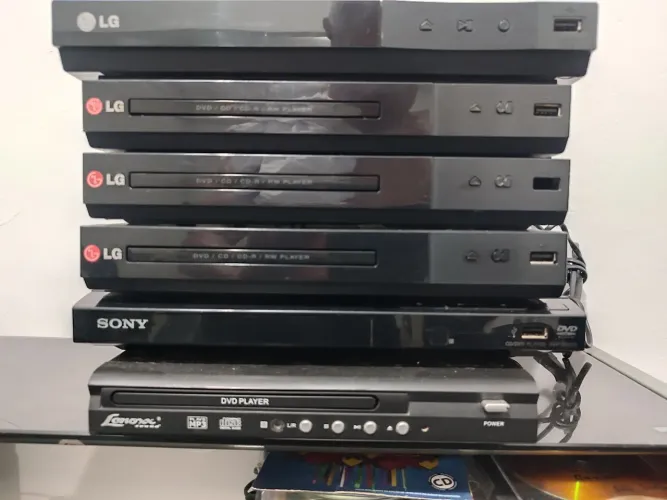 DVDs player: LG, SONY, Mondial, Samsung 
